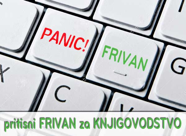 Pritisni Frivan za knjigovodstvo novi zakoni za udruge